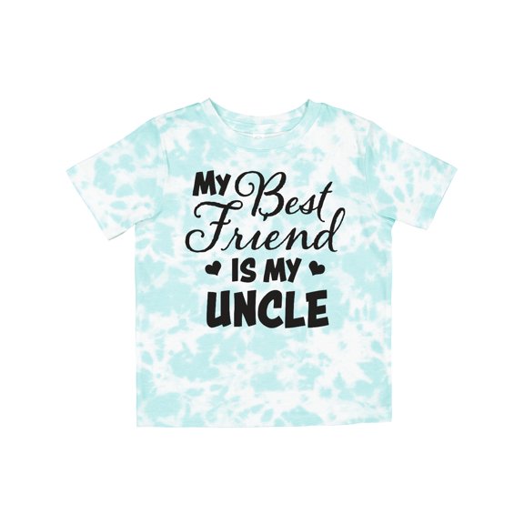 Inktastic My Best Friend is My Uncle with Hearts Boys or Girls Toddler T-Shirt