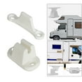 thumbnail image 2 of Caravan or Motorhome White Plastic Main Door Catch Retainer Holder Cdr7, 2 of 8