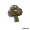 thumbnail image 3 of Allied Brass 1-1/2-in Cabinet Knob, Satin Chrome, 3 of 5