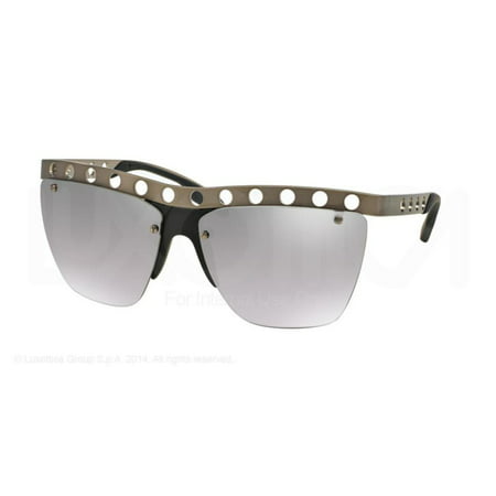 Authentic Prada Sunglasses SPR53R TWD1A0 Gunmetal Frames Silver Lens 62mm