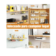 thumbnail image 3 of Pack X4 Repisas Xtellar Colgante Estante Metal Org Alacena Despensa, 3 of 4