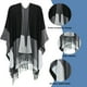 thumbnail image 3 of Poncho para mujer, bufanda, cárdigan de invierno, capa de gran tamaño, poncho elegante, 3 of 4