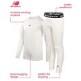 thumbnail image 2 of Set de ropa interior Performance New Balance para niños, tallas 18-20, color blanco, 2 of 6