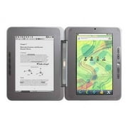 enTourage eDGe - Tablet - Linux with Google Android - 4 GB - 10.1" (1024 x 600) + 9.7" monochrome E Ink (1200 x 825) - SD slot - glacier white
