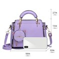 thumbnail image 3 of Bolso bandolera Xiaoyu Fashion para mujer y mujer, color morado, 3 of 7