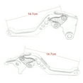 thumbnail image 4 of Motorcycle Accessories CNC Brake Levers for CB650F CB 650F 2014-2020 CB 650 F Adjustable Short Brake Clutch Levers-Silver, 4 of 6
