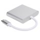 thumbnail image 2 of Adaptador usb c 3 en 1 adaptador usb c convertidor usb c puerto usb c adaptador usb c interfaz multimedia de alta definición adaptador USB C 31 3 en 1 Hub Converter Dock de alta ANGGREK Otros, 2 of 8