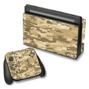 Skin Decal For Nintendo Switch Vinyl Wrap / Brown Desert Camo Camouflage