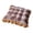 Brown, variant on Feledorashia Ruffled Chair Cushion, Soft Cotton Seat Pad, Washable Tufted Accent for Dining Chair Office Seat Reading Nook and Vanity, Comfortable Decorative Home Layer for Everyday Seating