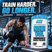 CTD Sports Noxivol 180 Tablets - Nitric Oxide Booster for Strength and Stamina - Enhance Performance