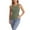 Green, variant on Women's Solid Color Ribbed Sleeveless Tank Top, Round Neck Slim Fit Casual Vest, Fashionable and Stretchy Top for Layering Under Clothes or Solo Everyday Wear Brown XXL