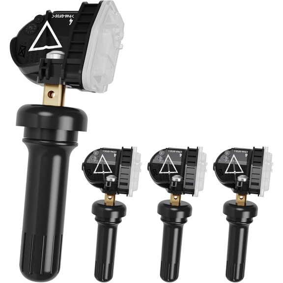 TPMS Sensor,4pcs 433MHz Tire Pressure Monitor Sensors Compatible with Chevy Cadillac Buick GMC Replace OE# 13598773,13516165