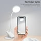 thumbnail image 4 of Lámpara de escritorio con abrazadera, 32 LED, 3 colores, atenuación continua, lámpara de abrazadera para cama, luz de lectura flexible de 360°, luz de lectura para libros, con soporte para teléfono, 4 of 5