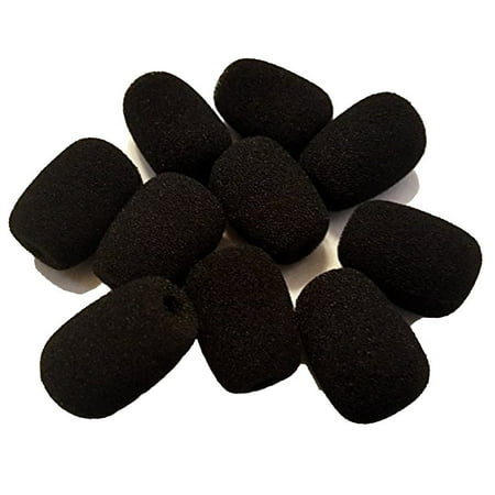 BlueParrott Universal Foam Headset Label, Lavalier Microphone Windscreens Label, B350 XT, B450, B250, VR-11, VR12, Plantronics, Jabra, VXi - Lux, Passport, Liberation #GTW 8700-22