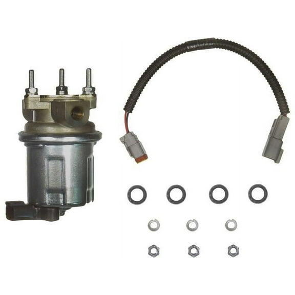 In-Line Electric Fuel Pump - Compatible with 1997 - 2002 Dodge Ram 2500 5.9L 6-Cylinder 1998 1999 2000 2001