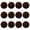 B, variant on Tkrady 12Pcs Christmas Large Velvet Balls Ornaments 2.36inch, Shatterproof Hanging Ball Set Xmas Bulk Flocked Ornaments for Christmas Tree Home Party Wreath Decorations