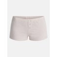 thumbnail image 5 of No Boundaries Cloud Core Low Rise Sleep Shorts, Women's XXS-3X, 5 of 5