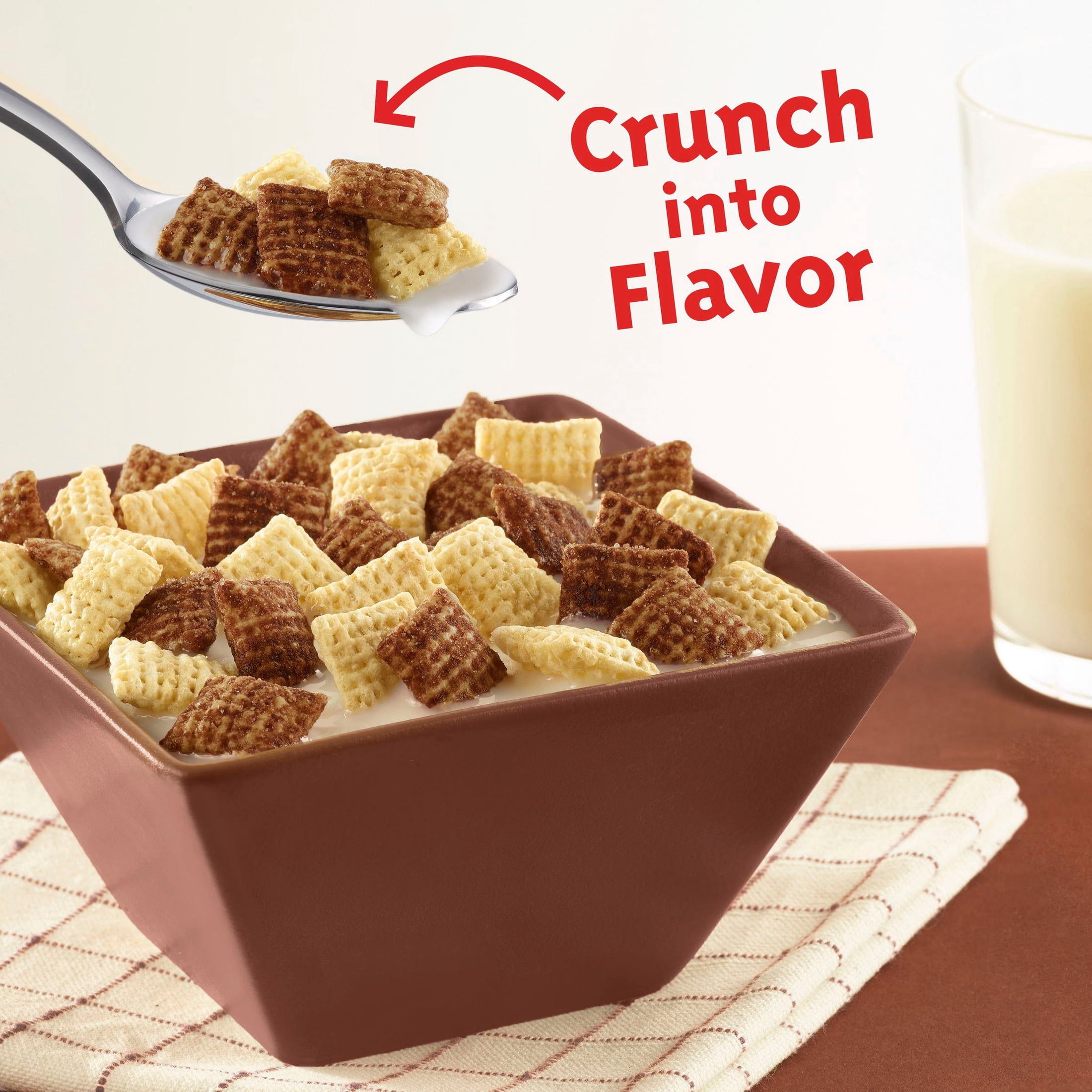 (5 pack) Chocolate Chex Cereal, Gluten Free Breakfast Cereal, Family Size, 20.3 oz
