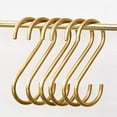 thumbnail image 1 of Juego de 6 ganchos dorados para colgar, gancho dorado para ollas, sartenes, tazas de café para cocina, baño, dormitorio JM JM, 1 of 5