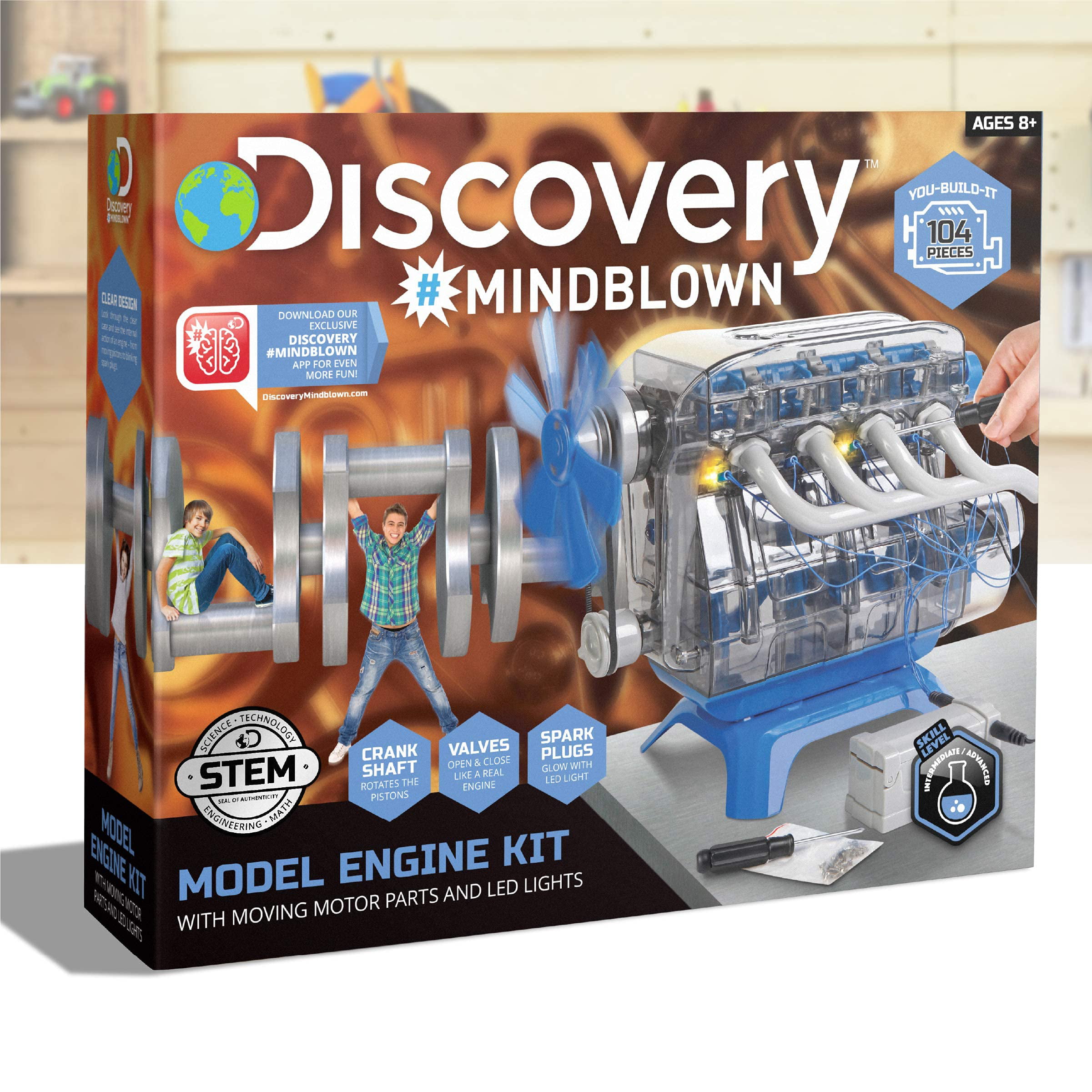 Discovery Kids 1:32 Toy Model Engine Science Kit for sale online 