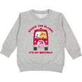 thumbnail image 2 of Inktastic Fire Truck 3rd Birthday Boy Toddler Sweatshirt, 2 of 4