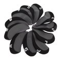 thumbnail image 3 of Club Head Protector, Beautiful Appearance  Club Head Covers Comfortable To Touch 11PCS  For Friends Orange,Green,Grey,Light Blue, 3 of 8