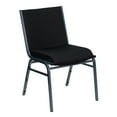 thumbnail image 1 of HERCULES Series Heavy Duty Black Dot Fabric Stack Chair, 1 of 9