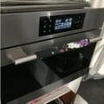 thumbnail image 3 of SEANATIVE 6 PCS Refrigerator Door Handle Covers Washable Keep Kitchen Appliances Clean from Food Stain, Smudges Fingertips Fridge Oven Home Decorations, White Cat Butterfly Daisy Violet Black, 3 of 7