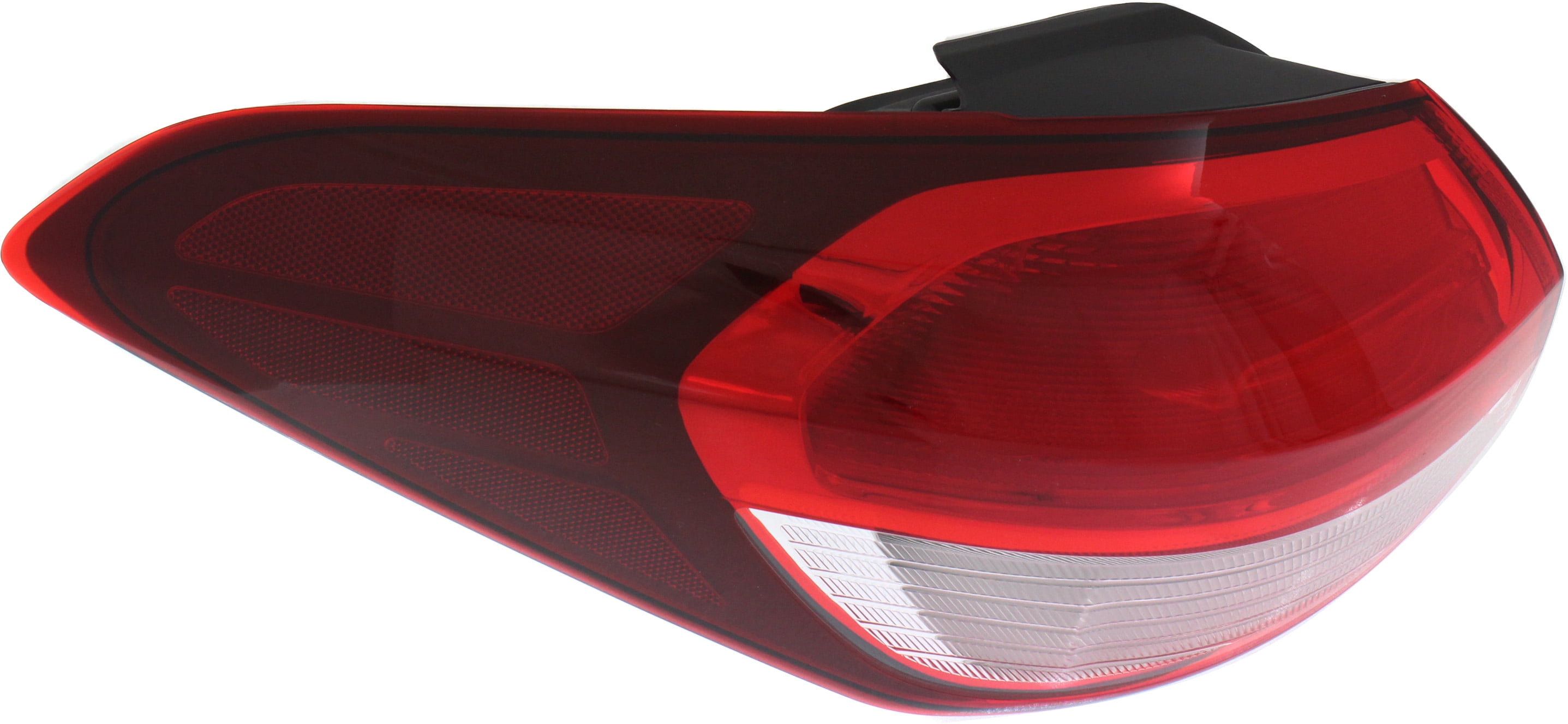 Tail Light Compatible With 2017-2018 Kia Forte Left Driver Side, Outer With bulb(s)