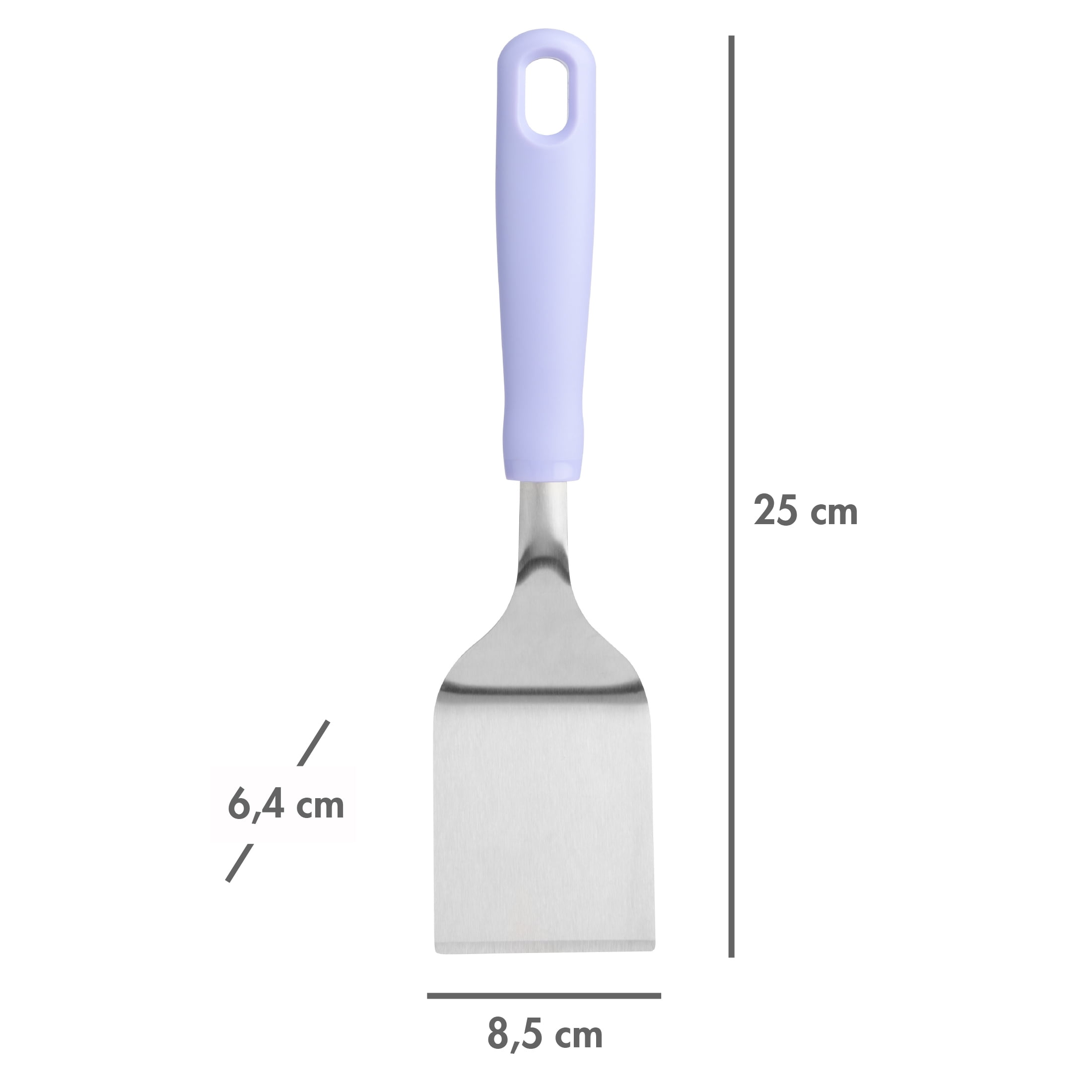 Way to Celebrate Stainless Steel Dessert and Brownie Spatula in Soft Purple, Easter Baking Tool
