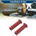 thumbnail image 2 of Universal 7/8" 22mm 24mm Non-slip Rubber Handlebar Grips for Moto Scooter Motocross Motorbike Grips Retro Motorcycle Hand Grips, 2 of 6
