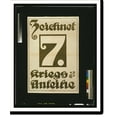 thumbnail image 2 of Historic Framed Print, Zeichnet 7. Kriegsanleihe. E.P., 17-7/8" x 21-7/8", 2 of 9