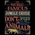 thumbnail image 2 of Men's Jungle Cruise World Famous Retro Logo Tank Top Black 2X Large, 2 of 5