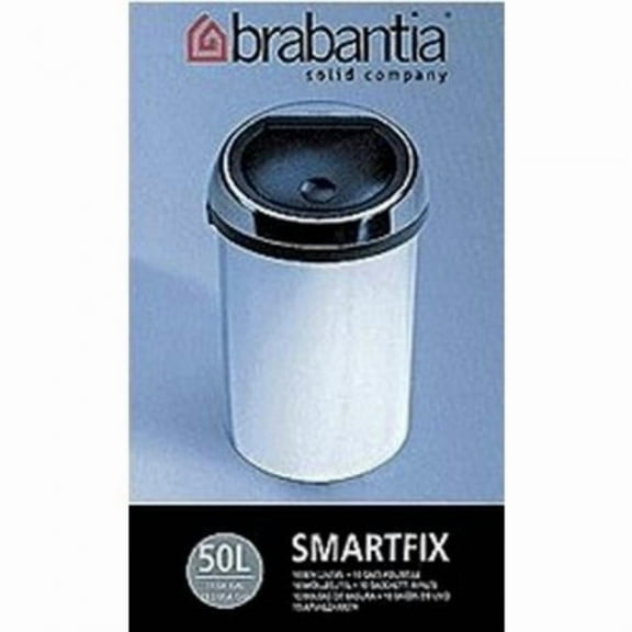 Brabantia Size H 50 Liter Waste Bin Liner, Set of 10