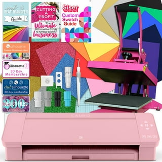 Silhouette Cameo 5 12 inch Vinyl Cutting Machine with Studio software, Electric Tool and ES Mat Compatible, SNA and IPT, 50 dB, Matte Pink Edition