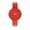 Red, variant on Blade Leatherette Strap Watch - Pink