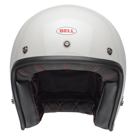 Bell 7049176 - Custom 500 Large Vintage White Open Face Helmet
