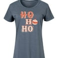 thumbnail image 3 of Instant Message - Christmas - Ho Ho Ho Ornament - Women's Any Way Dress, 3 of 6