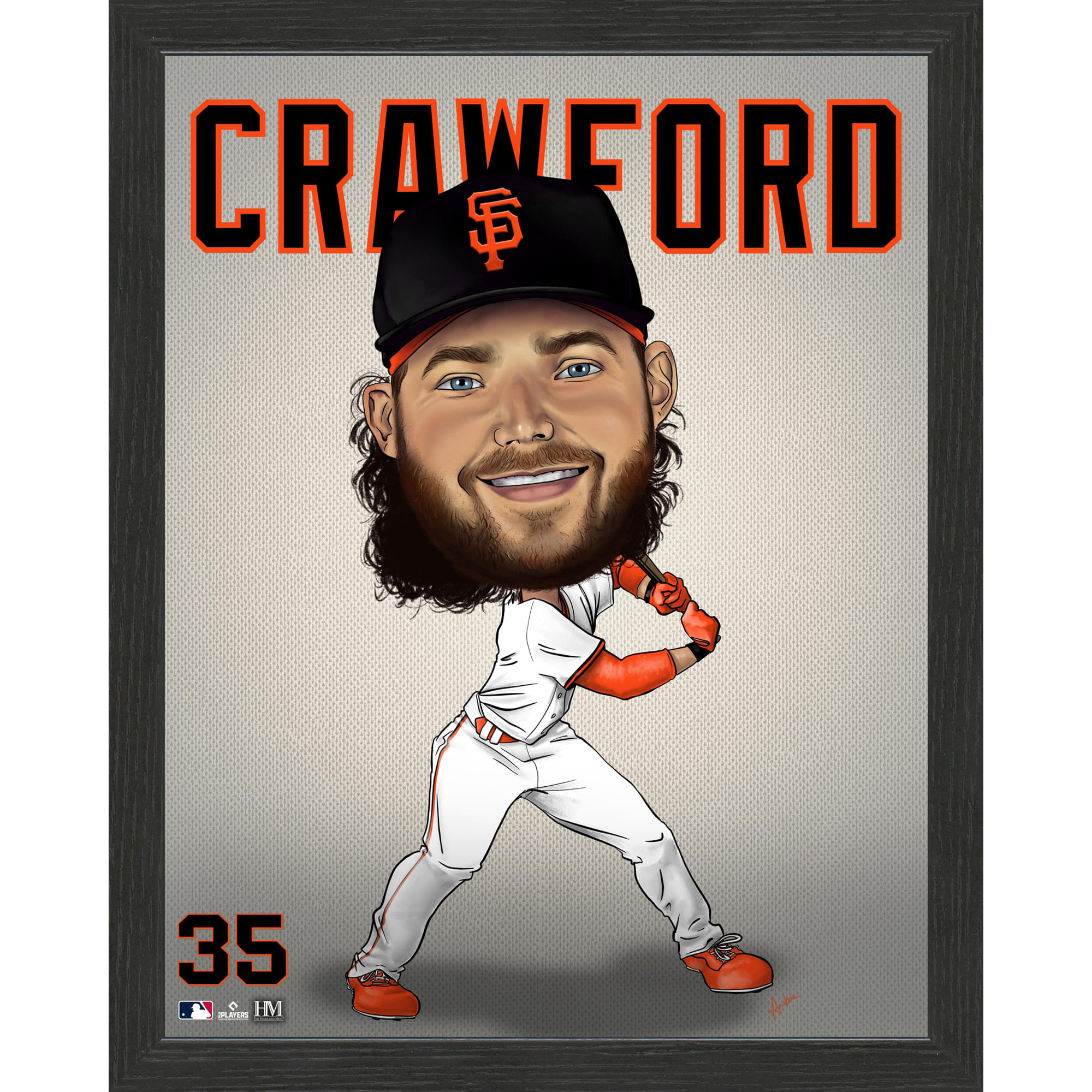 San Francisco Giants Brandon Crawford 2021 City Connect Authentic White Jersey