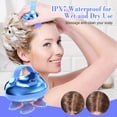 thumbnail image 6 of Portable Rechargeable Electric Scalp Massager 8 Removable Claws, 6 of 7