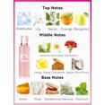thumbnail image 5 of Conjuntos de fragancias para mujer: 2 piezas de Eau de Parfum Spray de 3,4 fl.oz y 2 piezas de Crema corporal de 4,1 fl.oz PINK DIAMOND 4 piezas de regalo para mujeres EDP, 5 of 5