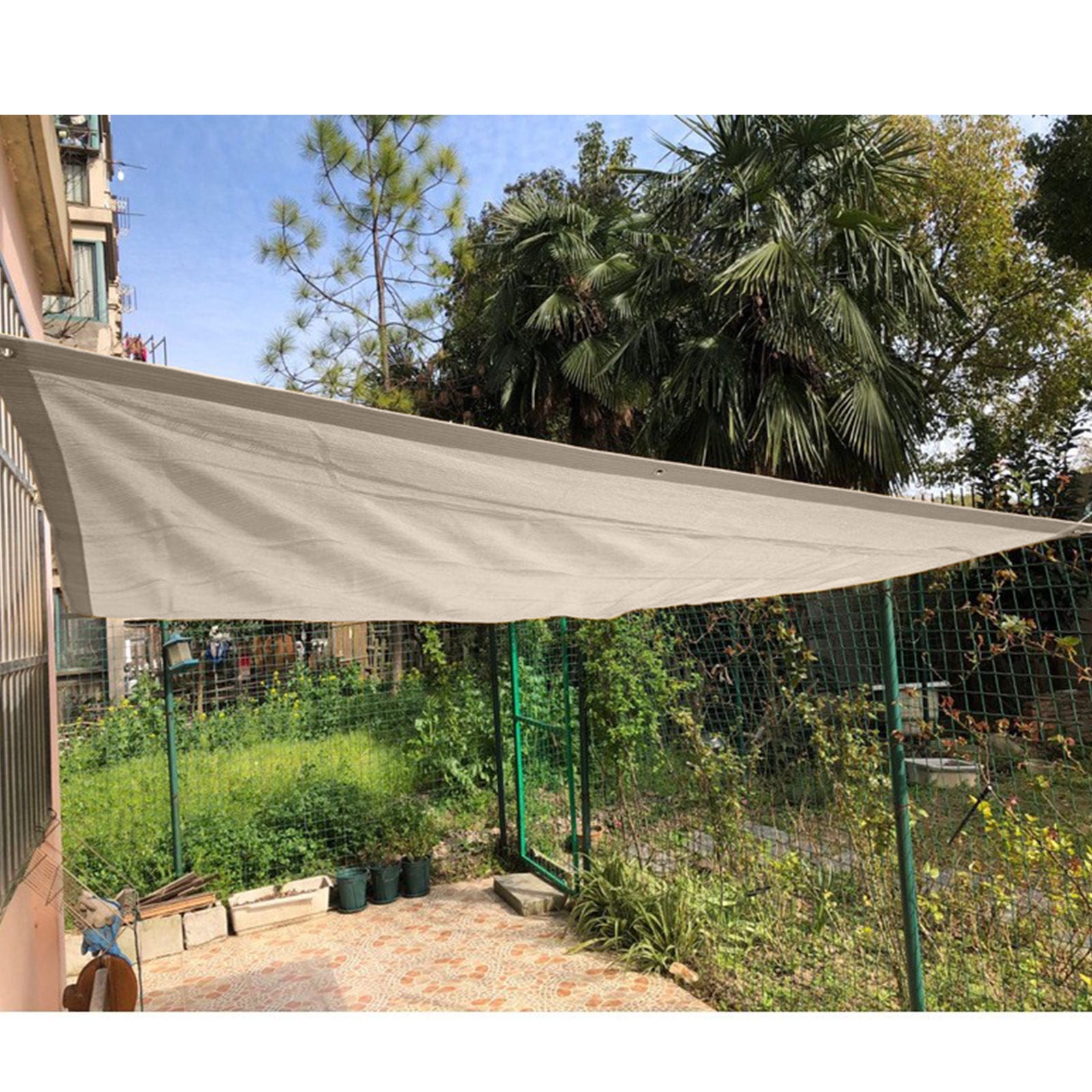 Mecorevxz Shade Canopies Outdoor Shades Swimming Pool Awnings Rectangular Shade Canopies for Patios Gardens and Outdoor Facilities(B)