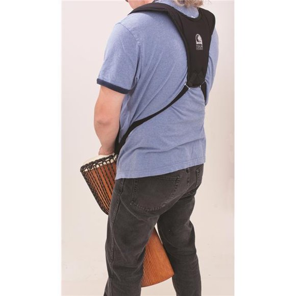 Toca DjembeBag with Shoulder Strap - 12", Black
