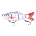 thumbnail image 1 of Hameçon de Poisson Simulation 3D Forme de Poisson Réaliste Fournitures de Pêche pour Amateurs de Pêche Débutants, 1 of 3