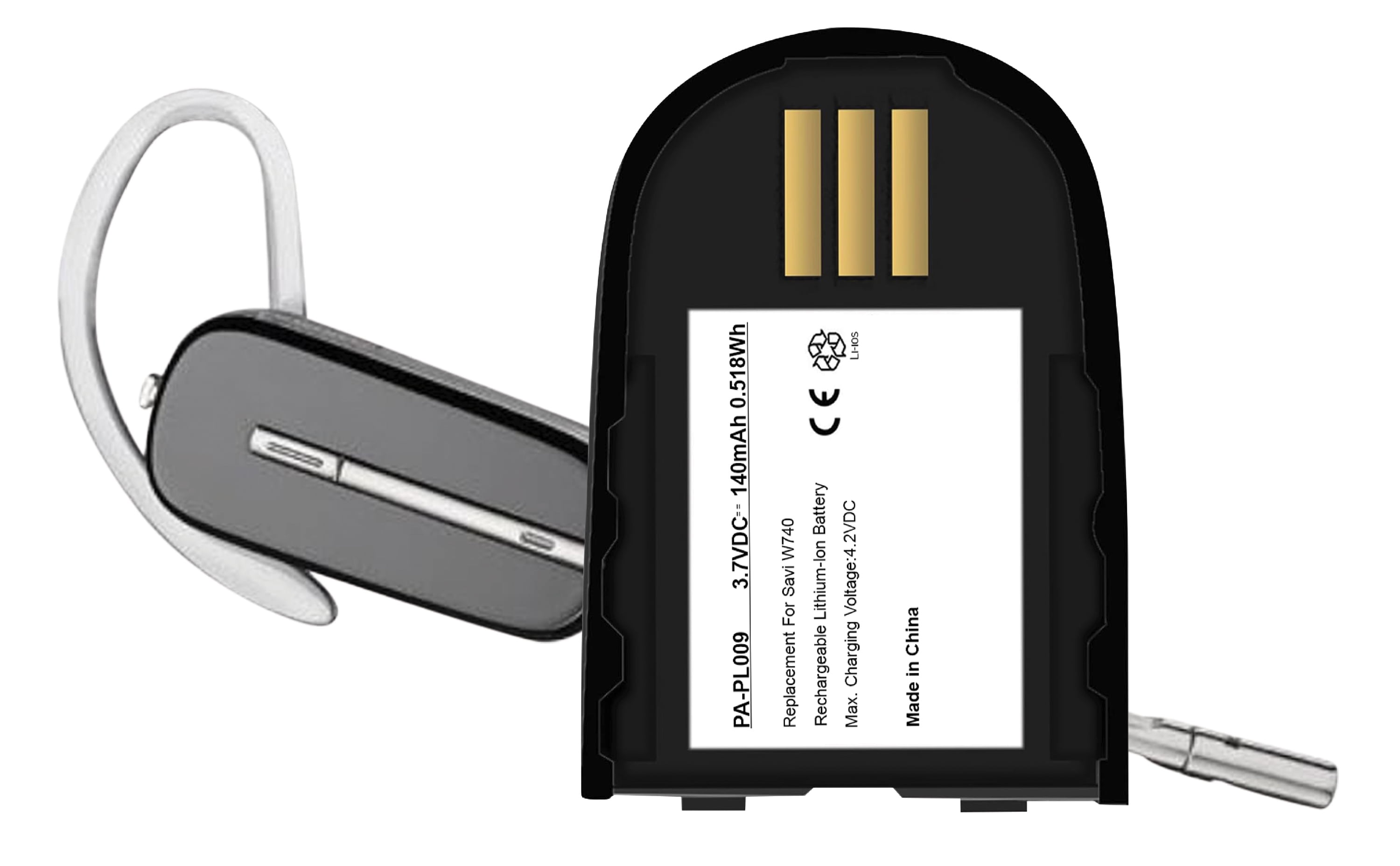 Genuine 1000mAh Battery For Astro A50 GEN Gaming Headset 533