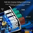 thumbnail image 2 of CHUANK Chargeur Mural Rapide QC 3.0 USB Charge Rapide, 2 of 8