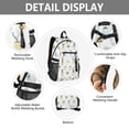 thumbnail image 4 of JIALIOU 14" Laptop Backpack Waterproof Airline Approved Stylish Casual Daypack for Travel Business College Work, Desert Plants in Pots, 4 of 8