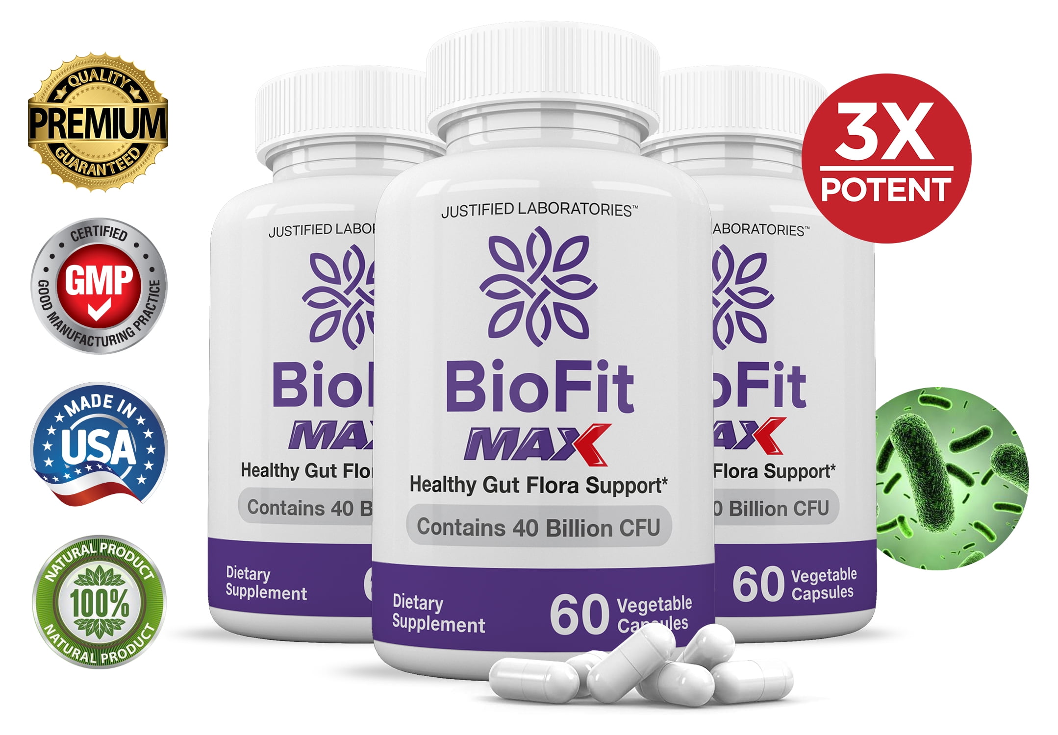Original Bio Fit Supplements - Garden Lab Transparency Label