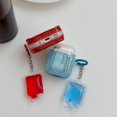 thumbnail image 3 of Original Design Music Drip Compatible AirPods Case, Liquid Silicone Protective Cover with Lanyard for AirPods Pro 1/2, Anti-Fall Design, 3 of 8