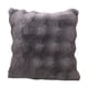 thumbnail image 3 of Funda de cojín de felpa, funda de almohada multiusos, cómoda, suministros para almohadas Gris oscuro, 3 of 9